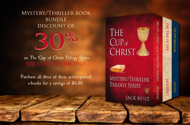The Cup of Christ Mystery/Thriller Trilogy series